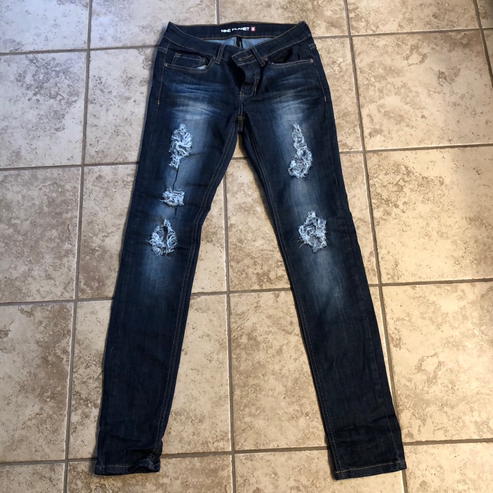 Boutique Ripped Skinny Jeans